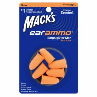Mack's Ear Ammo špunty do uší  - 3 páry  Mack's Ear Ammo 3 páry