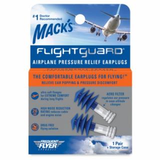 Mack's FlightGuard špunty do uší do letadla  Mack's FlightGuard špunty