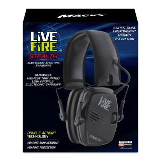 Mack's Live Fire® Stealth™ elektronické chrániče sluchu  Mack's Live Fire® Stealth™