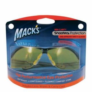 Mack's ochranné brýle - žluté  Brýle Mack's žluté
