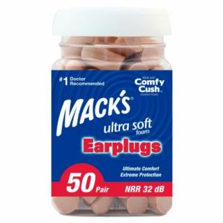 Mack's Ultra Soft špunty do uší  - 50 párů  Mack's Ultra - 50 párů