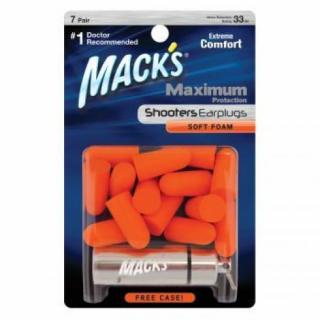 Macks Maximum špunty do uší - 7 párů  Macks Maximum  7p+case