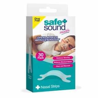 Nosní náplasti proti chrápání  Safe+Sound nasal strips