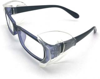 Ochranné bočnice k brýlím L  Bočnice Tubba L Barva: Modrá