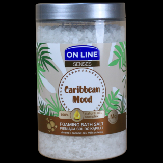 On Line Caribbean Mood sůl do koupele  On Line Caribbean Mood