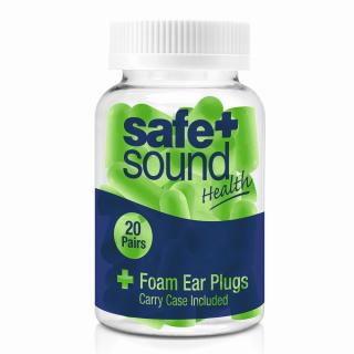 Safe+Sound špunty do uší  Safe+Sound špunty 20 párů