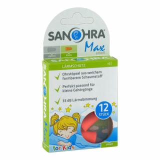 Sanohra Max Small špunty do uší  Sanohra Max Small