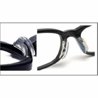 Silikonové nosní opěrky - sedýlka 2,5 mm  Nosní opěrky 2,5 mm Barva: Černá
