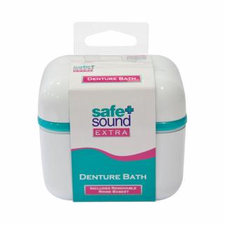 Skladovací - čistící krabička na zubní protézu  S+S Denture Bath