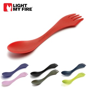 Spork XL - kombinace lžičky, vidličky a nože  Light My Fire Spork XL Barva: Černá