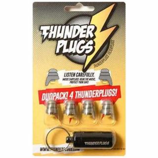 Thunderplugs DuoPack špunty do uší - 2 páry  Thunderplugs DuoPack