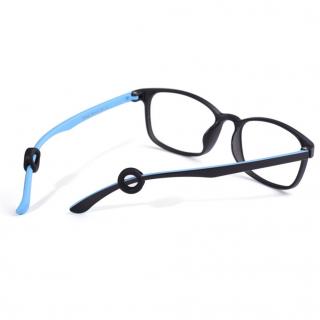 Tubba Round  - silikonové koncovky na brýle  Tubba Round háčky Barva: Světle modrá