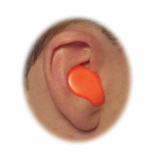 Vzorek ucpávek do uší  - Mack's Pillow Soft - 1 pár oranžová  Vzorek - Macks PS oranžová