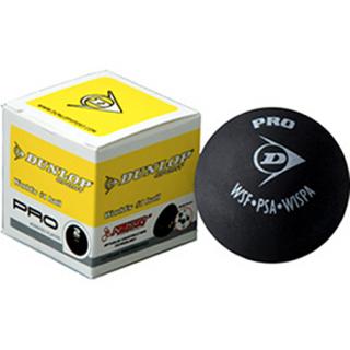 Squashový míček Dunlop Pro dvojtečkový žlutý (DUNLOP PRO squashový míč)