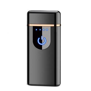 Handy 310 Smart plazmový zapalovač USB / černý (Luxusní dotykový plazmový zapalovač elektrický na cigarety, USB nabíjení.)