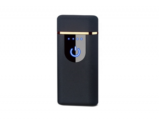 Handy 310 Smart plazmový zapalovač USB / černý matný (Luxusní dotykový plazmový zapalovač elektrický na cigarety, USB nabíjení.)