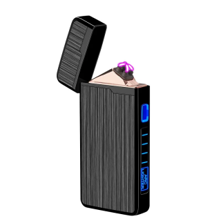 Handy 838 Smart plazmový zapalovač USB / černý matný (Luxusní dotykový plazmový zapalovač elektrický, USB nabíjení.)