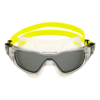 Aqua Sphere plavecké brýle VISTA PRO stříbrný zrcadlový zorník, transparentní/žlutá