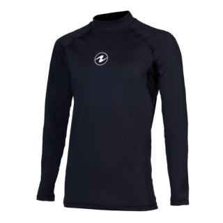 Aqualung pánské tričko RASHGUARD SLIM FIT, černá Velikost: Small