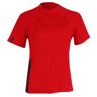 Aqualung pánské tričko RASHGUARD XSCAPE, červená Velikost: XXL