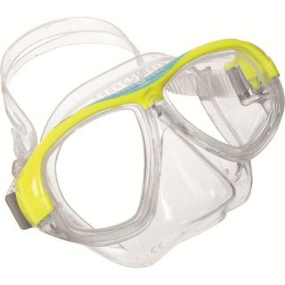 Aqualung Sport potápěčské brýle  CORAL LX silikon transparent - žlutá