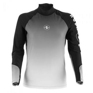 Aqualung tričko RASH GUARD BLACK RADIENCE WHITE LADY LONG SLEEVE Velikost: L