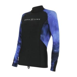 Aqualung tričko RASH GUARD GALACTIC BLUE LADY LONG SLEEVE dámské Velikost: L