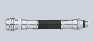 JTLine hadice LP k inflátoru s rychlospojkou, černá, 91cm / 36