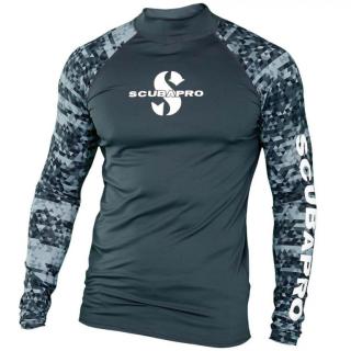 Scubapro pánské tričko RASHGUARD GRAPHITE UPF50 Velikost: Small