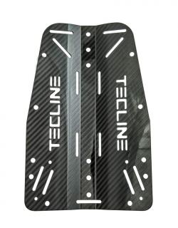 Tecline Backplate Carbon, váha 0,475 kg