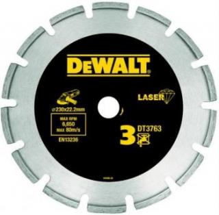 Dia řezný kotouč 125mm Laser3 Profi na tvrdé materiály a žulu DeWALT DT3761