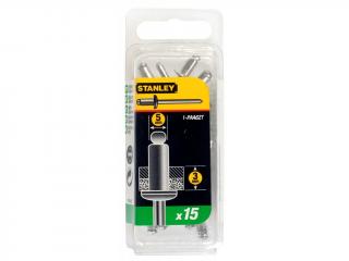 Nýty trhací hlíníkové 5x3mm STANLEY 1-PAA62T