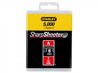 Spony 6mm typ A bal.5000ks STANLEY 1-TRA204-5T