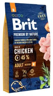 Brit premium by Nature Dog Adult M 15kg