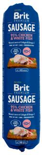 Brit salám Sausage Chicken White fish 800g