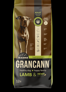 Grancann Lamb/Hemp Adult medium/large 12 kg