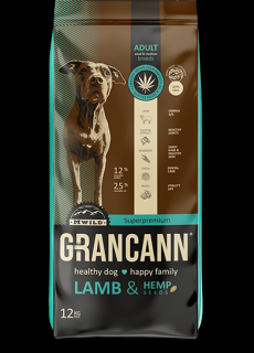 Grancann Lamb/Hemp adult small/medium 12 kg