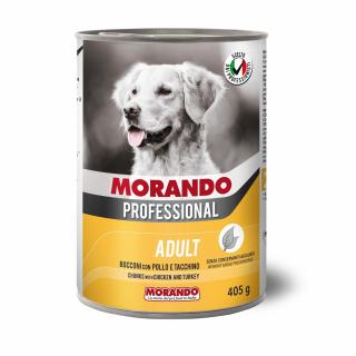 Morando Professional pes, kuřecí a krůtí maso 405 g
