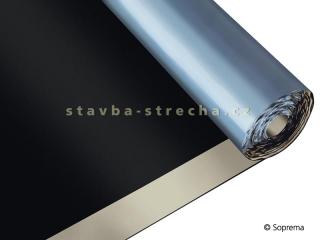 Asfaltový pás samolepicí, modifikovaný SBS, vyztužený sklo/polyester, tl. 3 mm,  -25°C, 1 x 10 m, SOPRALENE STICK 30 SOPRALENE STICK 30, 1 x 10 m