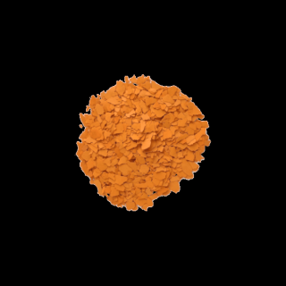 Akrylátový chips 500 g oranžová