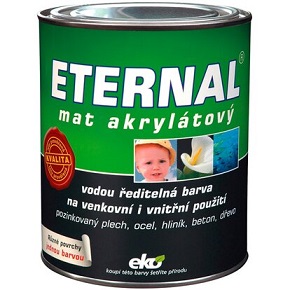 Barva Eternal mat 02 světle šedá 0,7kg