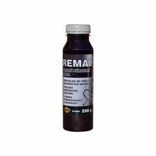 Barva tónovací černá tekutá 250g Remal