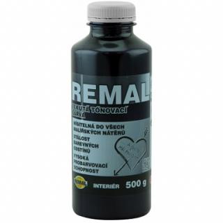 Barva tónovací černá tekutá 500g Remal