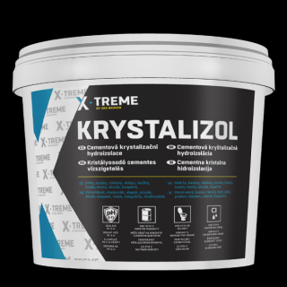 Cementová krystalizační hydroizolace Krystalizol 20 kg kbelík šedá