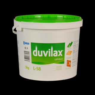 Duvilax L-58 lepidlo na podlahoviny 1 kg kelímek bílá