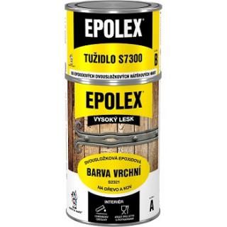 Epoxidová vrchní barva bílá S2321 + tužidlo 0,94kg (dvousložková vrchní barva na dřevo, kov, zdivo, 1000 bílá, 700 g + tužidlo 240 g)