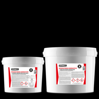 EPOXIN F9000 CONDUCTIVE 15 kg plastové obaly černá