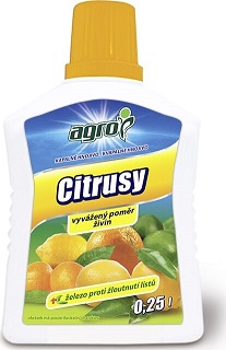 Hnojivo pro citrusy 0,25 l