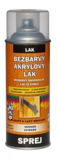 Lak sprej bezbarvý lesk 400 ml