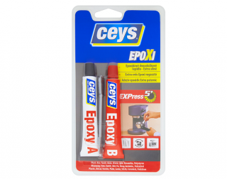 Lepidlo Epoxidové dvousložkové 30 ml CEYS (15+15 ml)
